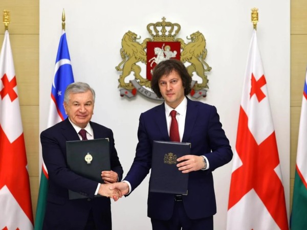 საქართველოსა და უზბეკეთს შორის სტრატეგიული პარტნიორობის შეთანხმება გაფორმდა