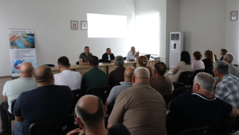 გურჯაანში ღვინის მწარმოებლებს ლაბორატორიული კვლევების შესაძლებლობები გააცნეს