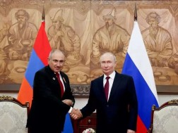 ნიკოლ ფაშინიანი ვლადიმირ პუტინი ნიკოლ ფაშინიანი ვლადიმირ პუტინი