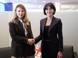 საგარეო საქმეთა მინისტრი ბულგარელ კოლეგას შეხვდა